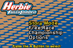 Disney's Herbie: Fully Loaded screenshot 4 for GameBoy Advance